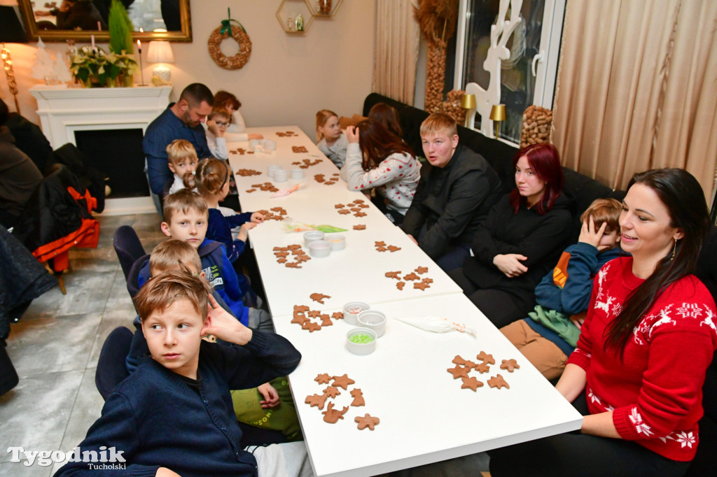 Pierniki, kręgle... Świąteczne popołudnie z dziećmi w Tucholi