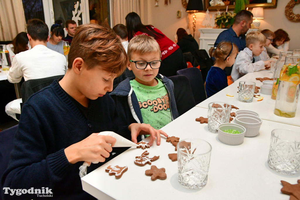 Pierniki, kręgle... Świąteczne popołudnie z dziećmi w Tucholi