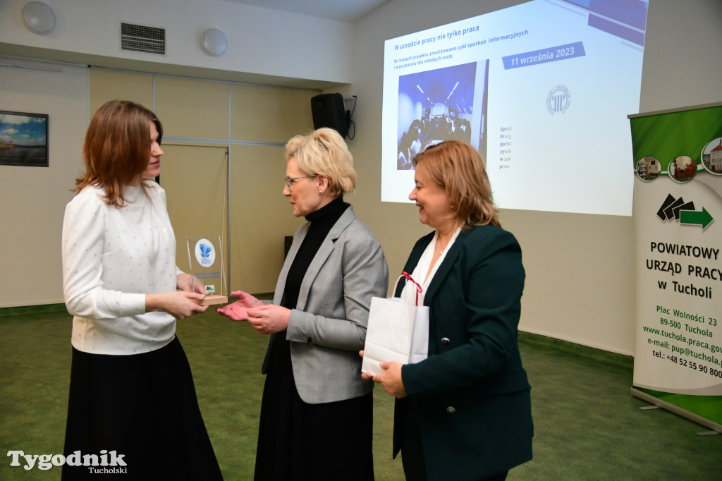 Konferencja Powiatowego Urzędu Pracy w Tucholi