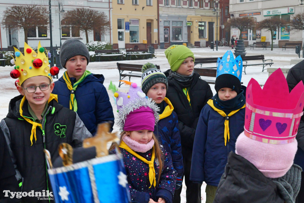 Orszak Trzech Króli parafii Bożego Ciała w Tucholi