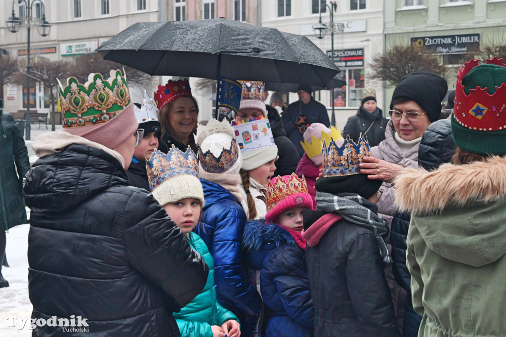 Orszak Trzech Króli parafii Bożego Ciała w Tucholi