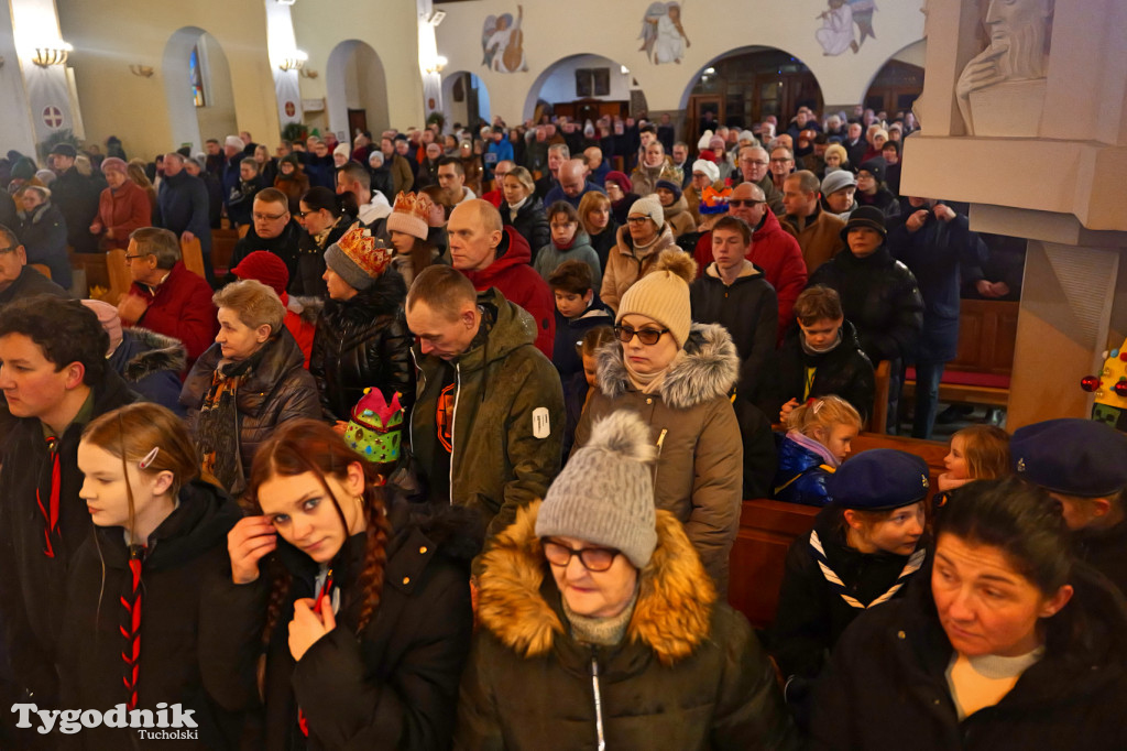 Orszak Trzech Króli parafii Bożego Ciała w Tucholi