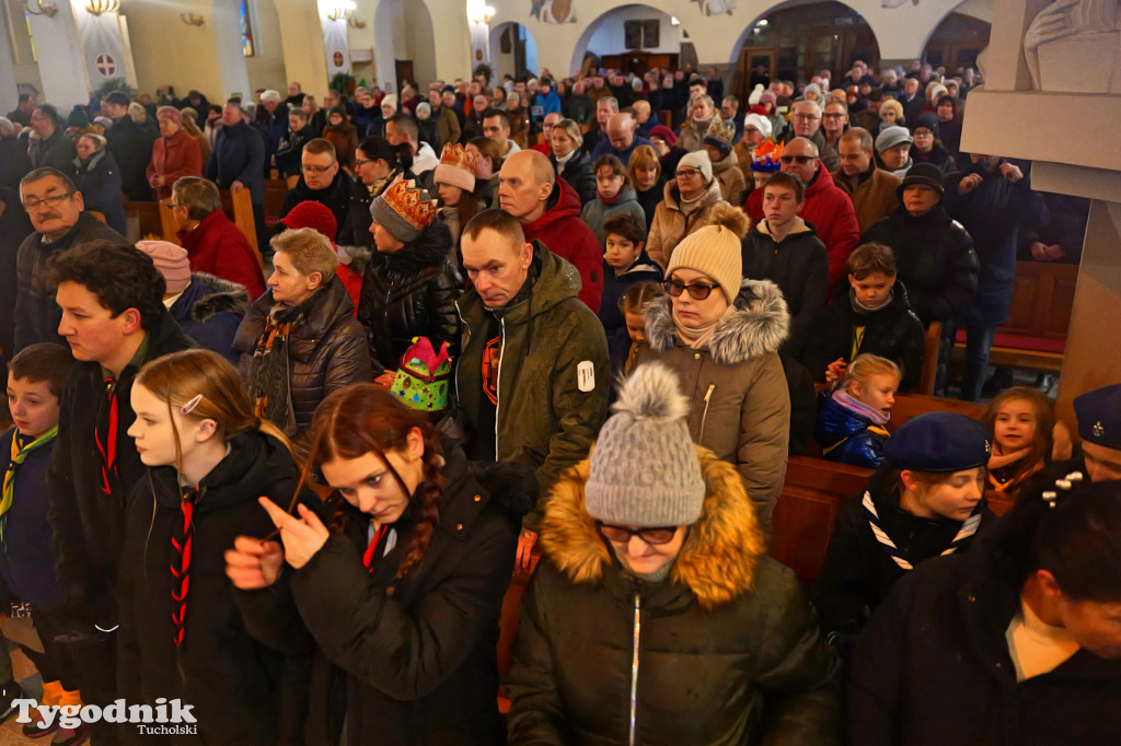 Orszak Trzech Króli parafii Bożego Ciała w Tucholi