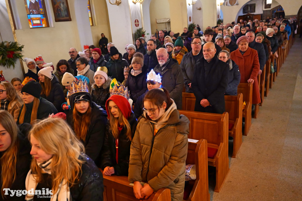 Orszak Trzech Króli parafii Bożego Ciała w Tucholi