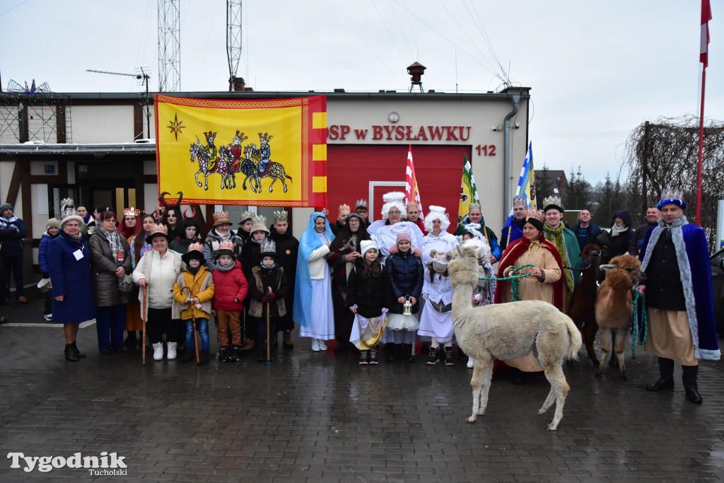 Gm. Lubiewo: Orszak Trzech Króli w Bysławku / ZDJĘCIA