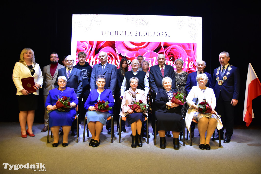 Tuchola: Złote, szmargadowe i diamentowe jubileusze małżeńskie / ZDJĘCIA