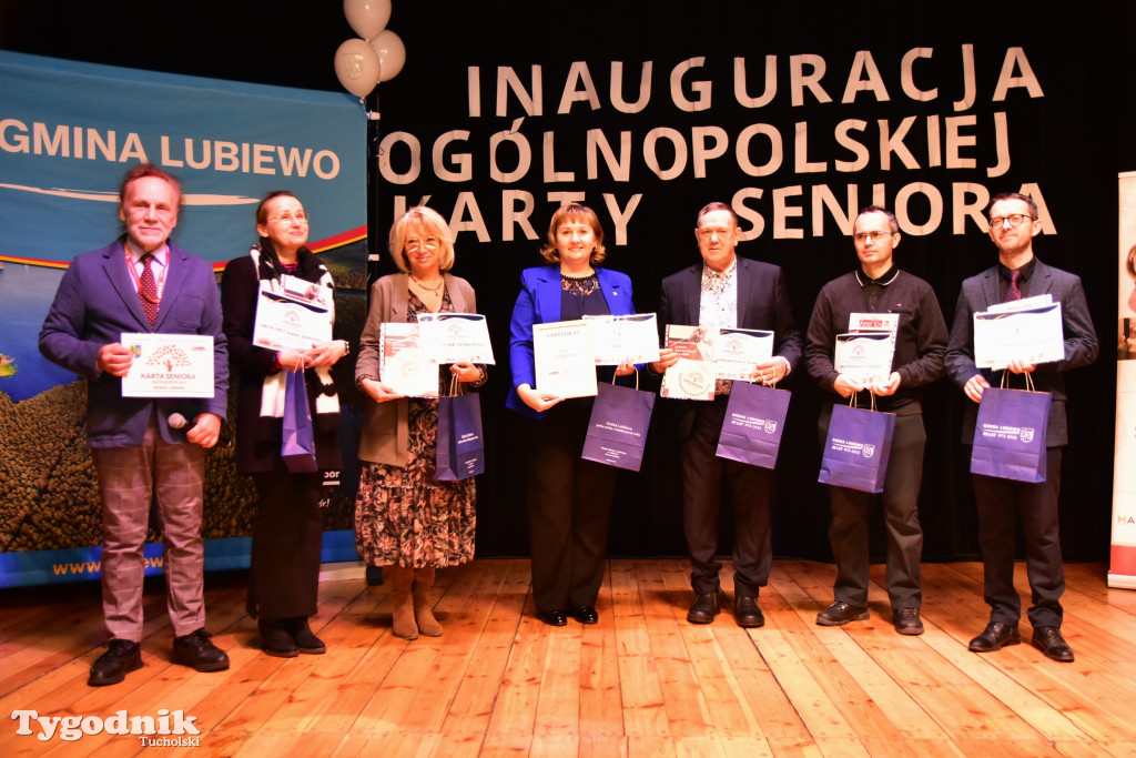 Uroczysta inauguracja programu Ogólnopolskiej Karty Seniora w gminie Lubiewo / ZDJĘCIA