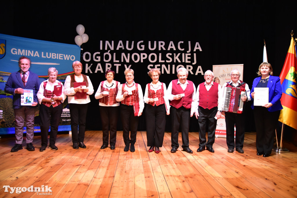 Uroczysta inauguracja programu Ogólnopolskiej Karty Seniora w gminie Lubiewo / ZDJĘCIA