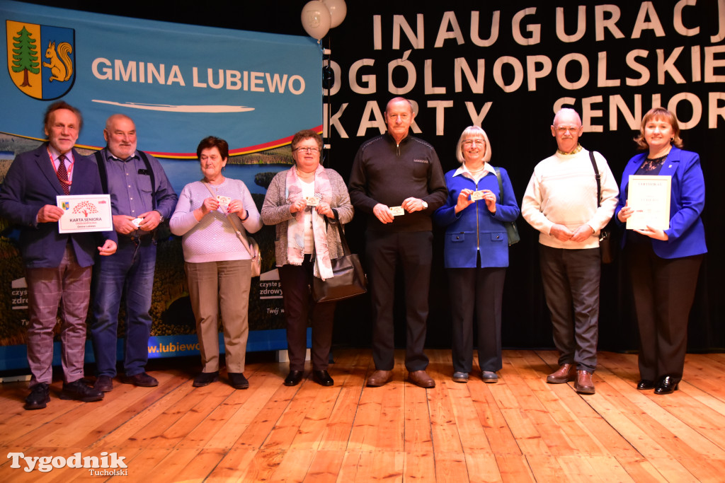 Uroczysta inauguracja programu Ogólnopolskiej Karty Seniora w gminie Lubiewo / ZDJĘCIA