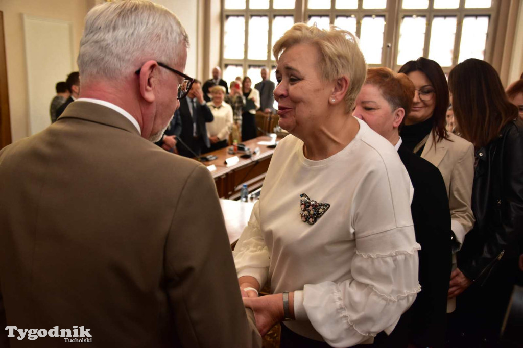 Pożegnanie nadleśniczego Stefana Konczala