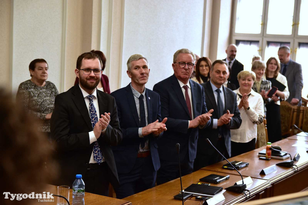 Pożegnanie nadleśniczego Stefana Konczala