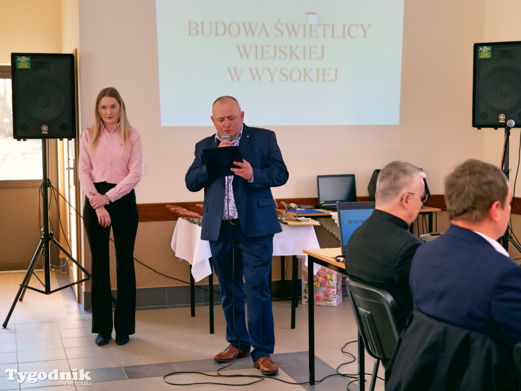 Sołectwo Wysoka rozbudowało świetlicę SPOŁECZNIE!