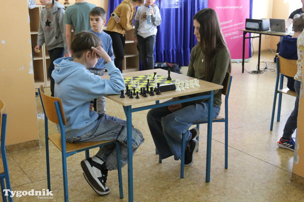 Turniej szachowy w Gostycynie - duża frekwencja i wysoki poziom sportowy