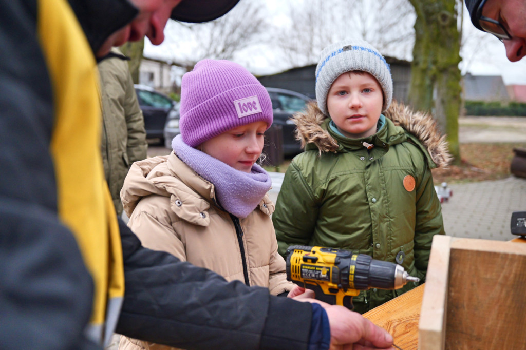 W parku w Kęsowie zawisły budki lęgowe. Akcja u progu wiosny