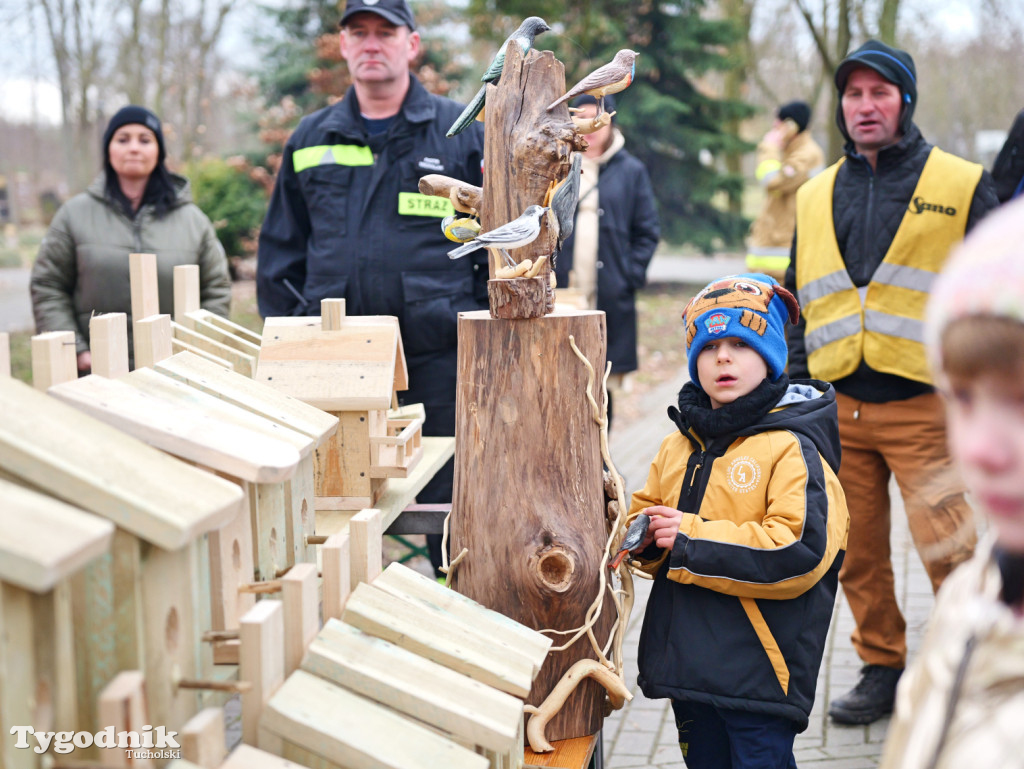 W parku w Kęsowie zawisły budki lęgowe. Akcja u progu wiosny