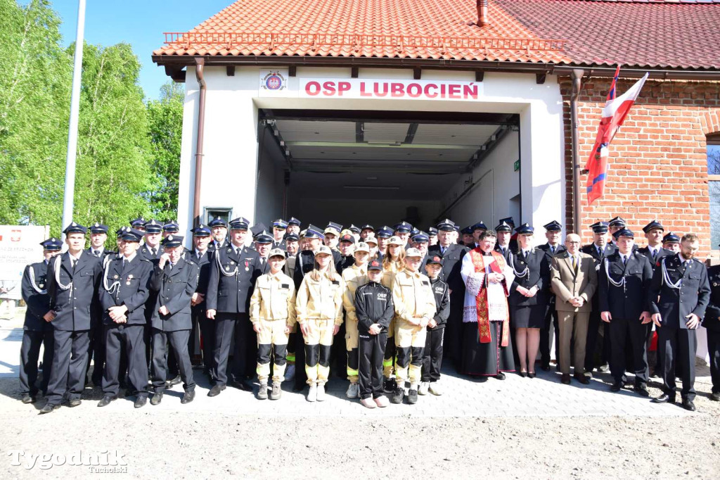 Otwarcie nowej remizy OSP w Lubocieniu