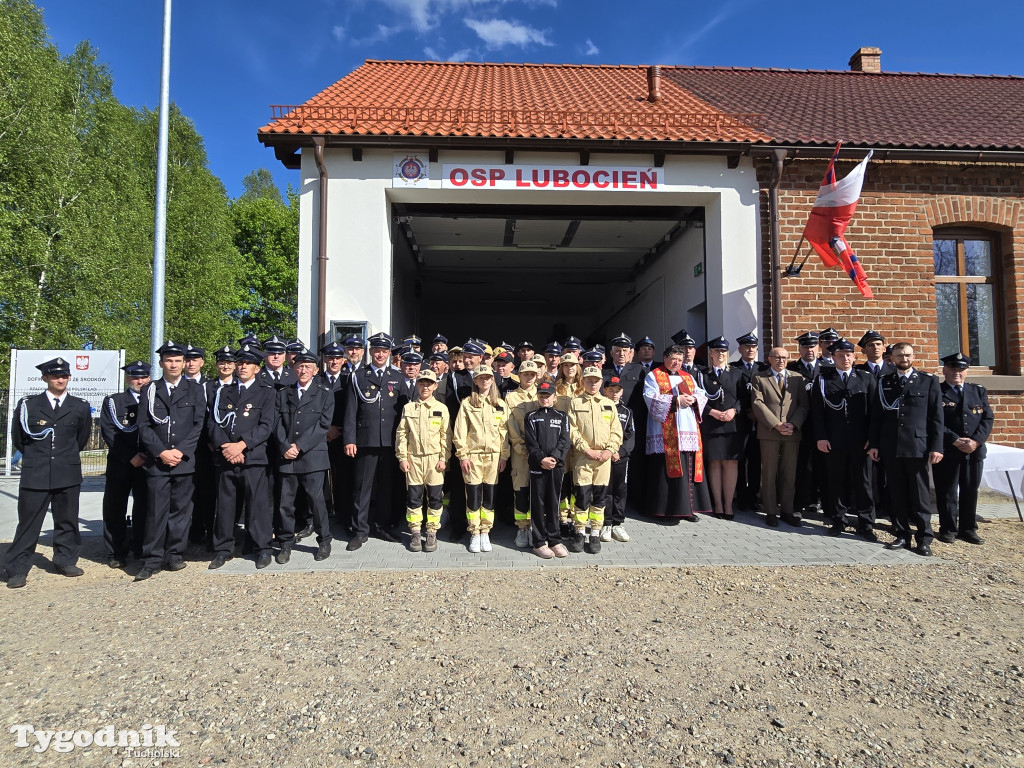 Otwarcie nowej remizy OSP w Lubocieniu