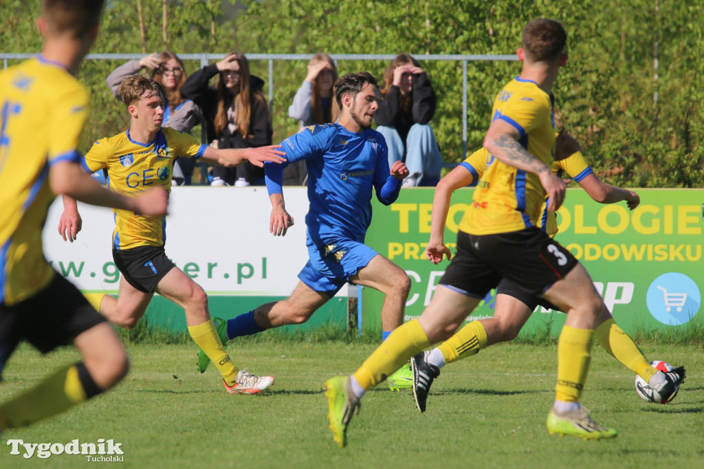 Klasa okręgowa: Rawys CEO Raciąż - Pomorzanin Toruń 3:2 (1:0). Bramki: G. Kokoladze (42, 60), Damian Rybacki (89)