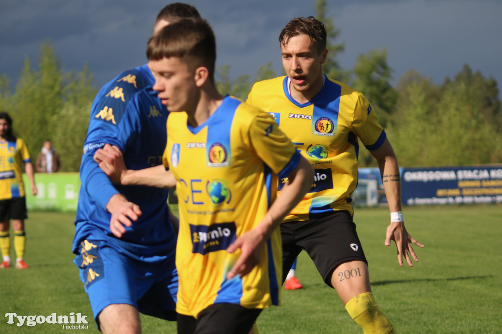Klasa okręgowa: Rawys CEO Raciąż - Pomorzanin Toruń 3:2 (1:0). Bramki: G. Kokoladze (42, 60), Damian Rybacki (89)