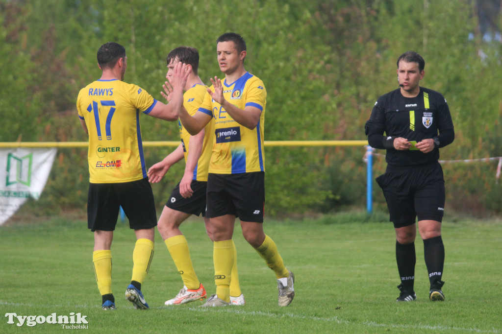 Klasa okręgowa: Rawys CEO Raciąż - Pomorzanin Toruń 3:2 (1:0). Bramki: G. Kokoladze (42, 60), Damian Rybacki (89)