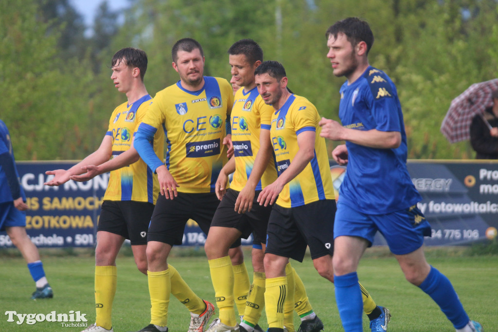Klasa okręgowa: Rawys CEO Raciąż - Pomorzanin Toruń 3:2 (1:0). Bramki: G. Kokoladze (42, 60), Damian Rybacki (89)
