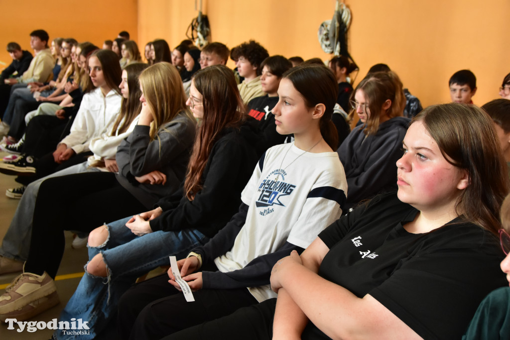 Młodzieżowi Radni Powiatu Tucholskiego opowiadali o swojej pracy