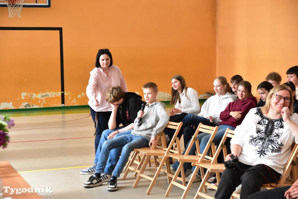 Młodzieżowi Radni Powiatu Tucholskiego opowiadali o swojej pracy