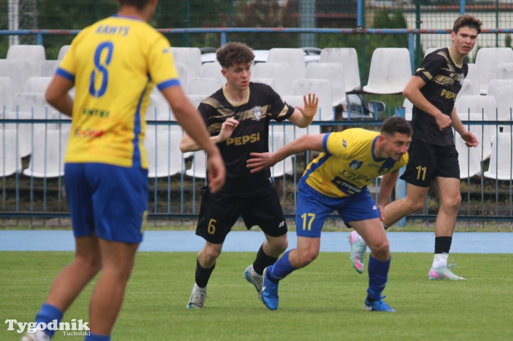 Klasa okręgowa: MUKS CWZS Bydgoszcz - Rawys CEO Raciąż 3:5 (0:1). Bramki: Rybacki (25,75,90), G. Kokoladze (80,90+1)