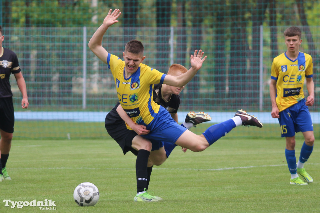 Klasa okręgowa: MUKS CWZS Bydgoszcz - Rawys CEO Raciąż 3:5 (0:1). Bramki: Rybacki (25,75,90), G. Kokoladze (80,90+1)