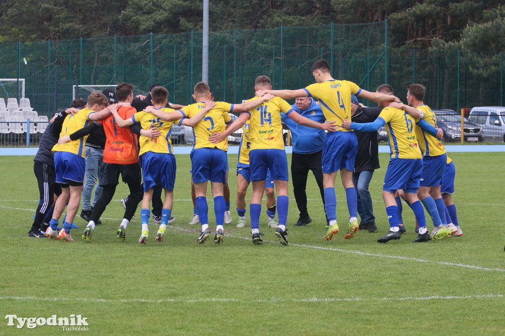 Klasa okręgowa: MUKS CWZS Bydgoszcz - Rawys CEO Raciąż 3:5 (0:1). Bramki: Rybacki (25,75,90), G. Kokoladze (80,90+1)