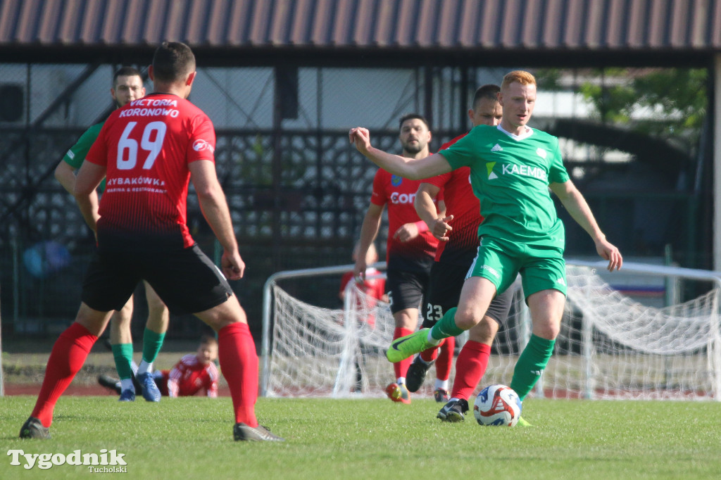 Klasa A: Tucholanka Kaemde Tuchola - Victoria Koronowo 2:0 (1:0). Bramki: Orzechowski (5,83)