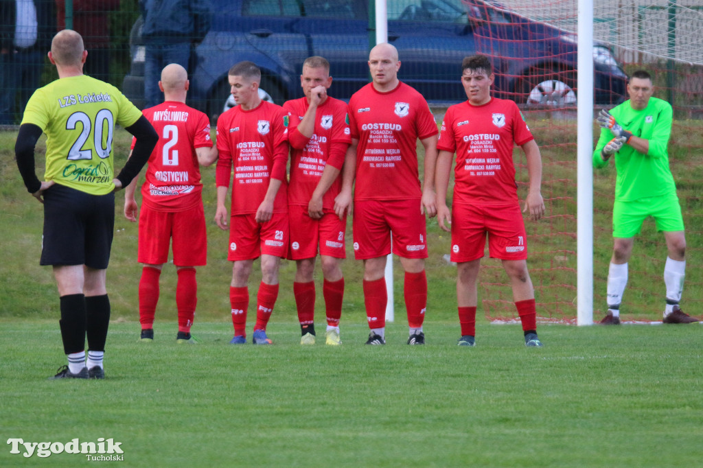 Klasa B: Myśliwiec Gostycyn - Łokietek Wierzchucin Królewski 0:1 (0:1)
