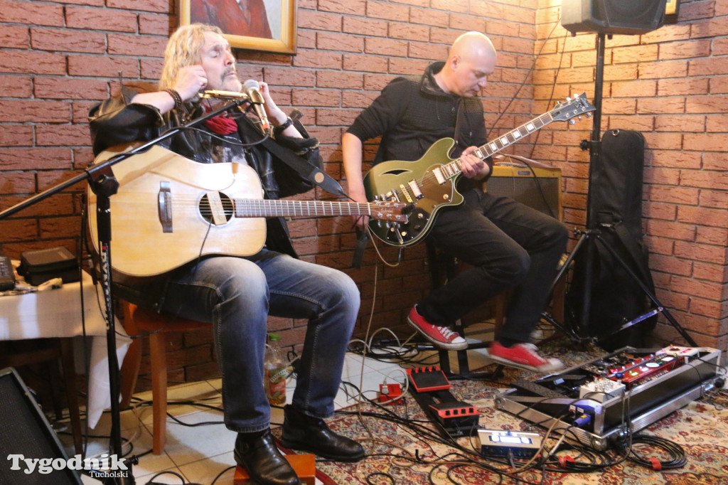 Bluesowo i poetycko - koncert Marka Gałązki i Krzysztofa Stachury