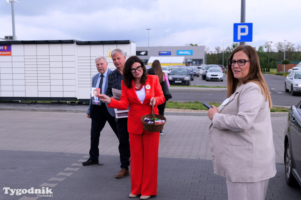 Ostatnia prosta kampanii prezydenckiej w Tucholi - KO