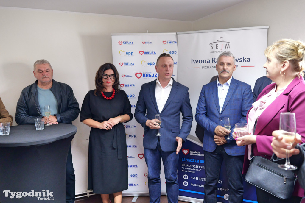 Otwarcia biura poselskiego KO w Tucholi