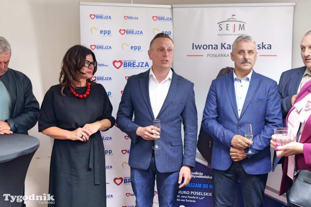 Otwarcia biura poselskiego KO w Tucholi