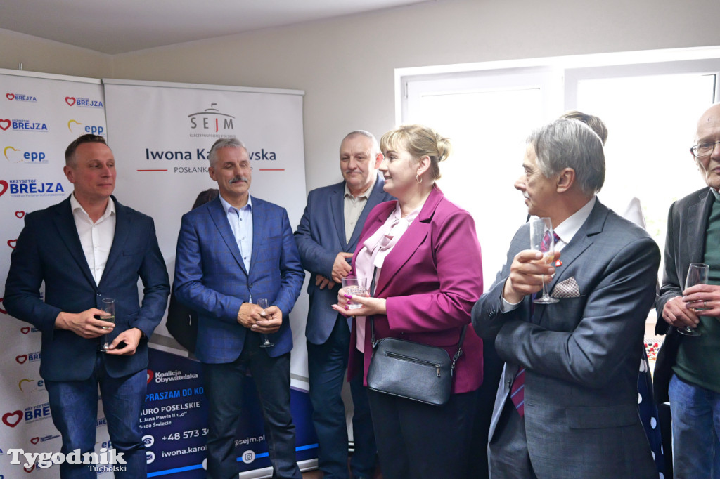 Otwarcia biura poselskiego KO w Tucholi