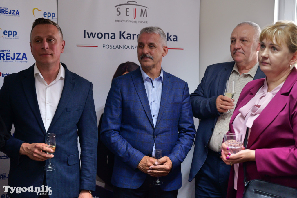 Otwarcia biura poselskiego KO w Tucholi