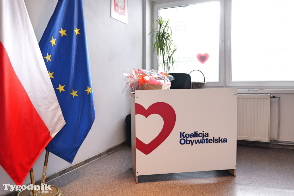 Otwarcia biura poselskiego KO w Tucholi