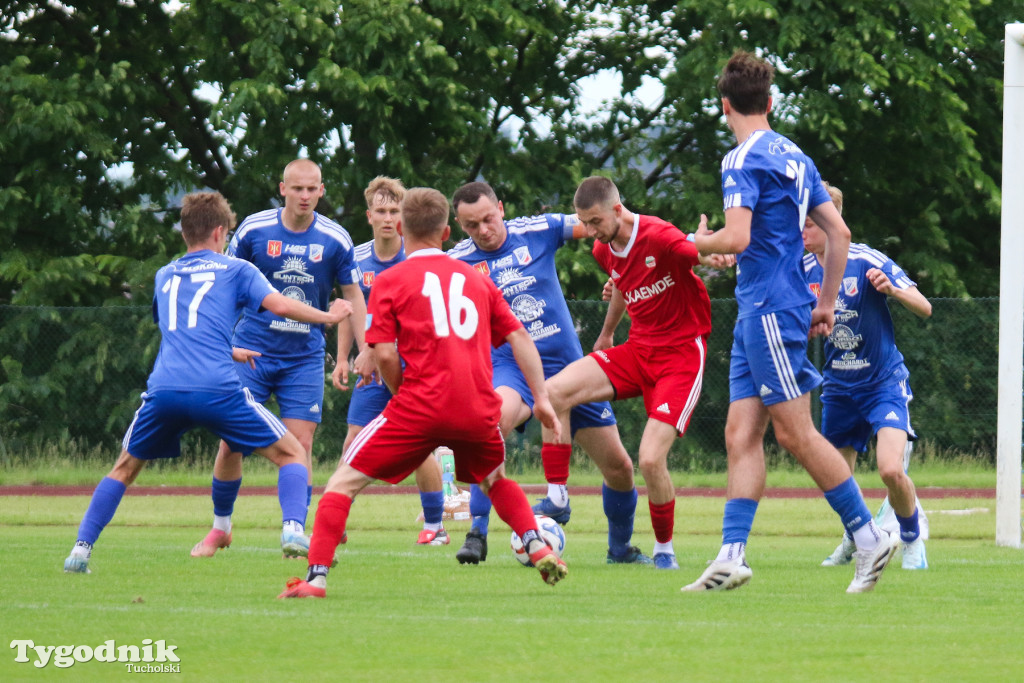 Klasa A: tucholanka Kaemde Tuchola - Wda II Świecie 5:0 (1:0)