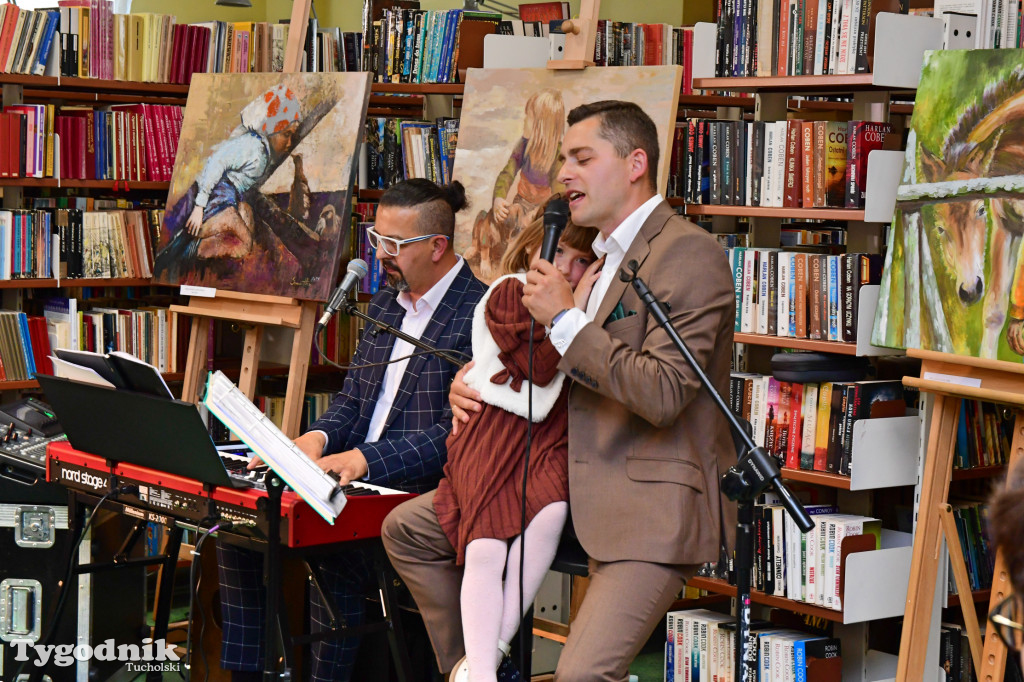 Kotowski i Krygowski w bibliotece. Ale podziękowania...