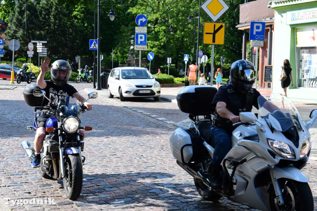 XIV Żalińskie Moto Show - parada motocykli
