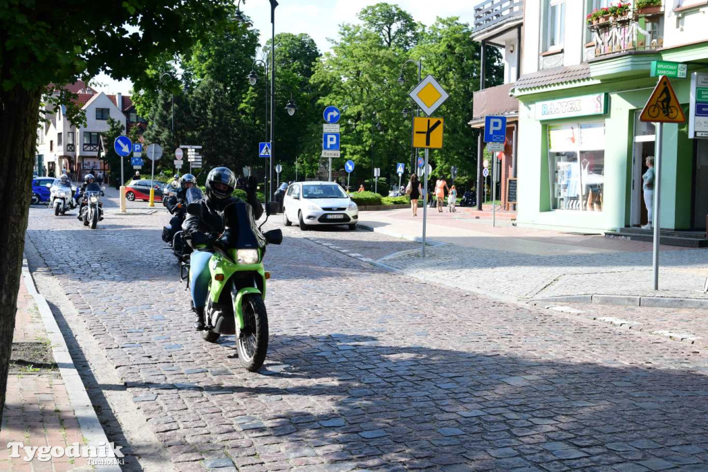 XIV Żalińskie Moto Show - parada motocykli