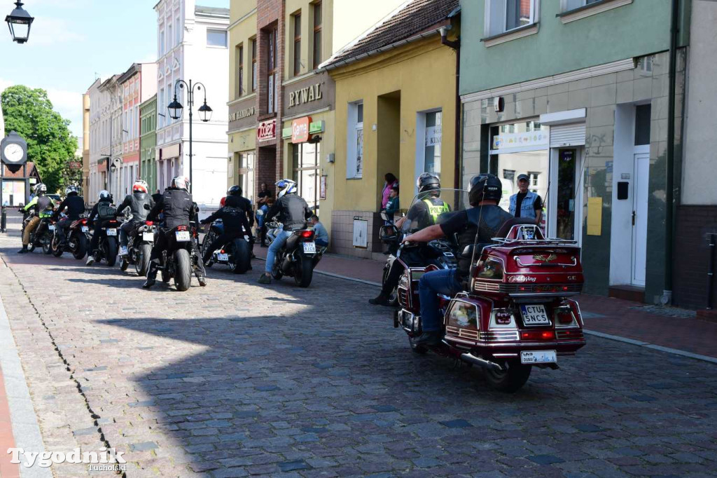 XIV Żalińskie Moto Show - parada motocykli