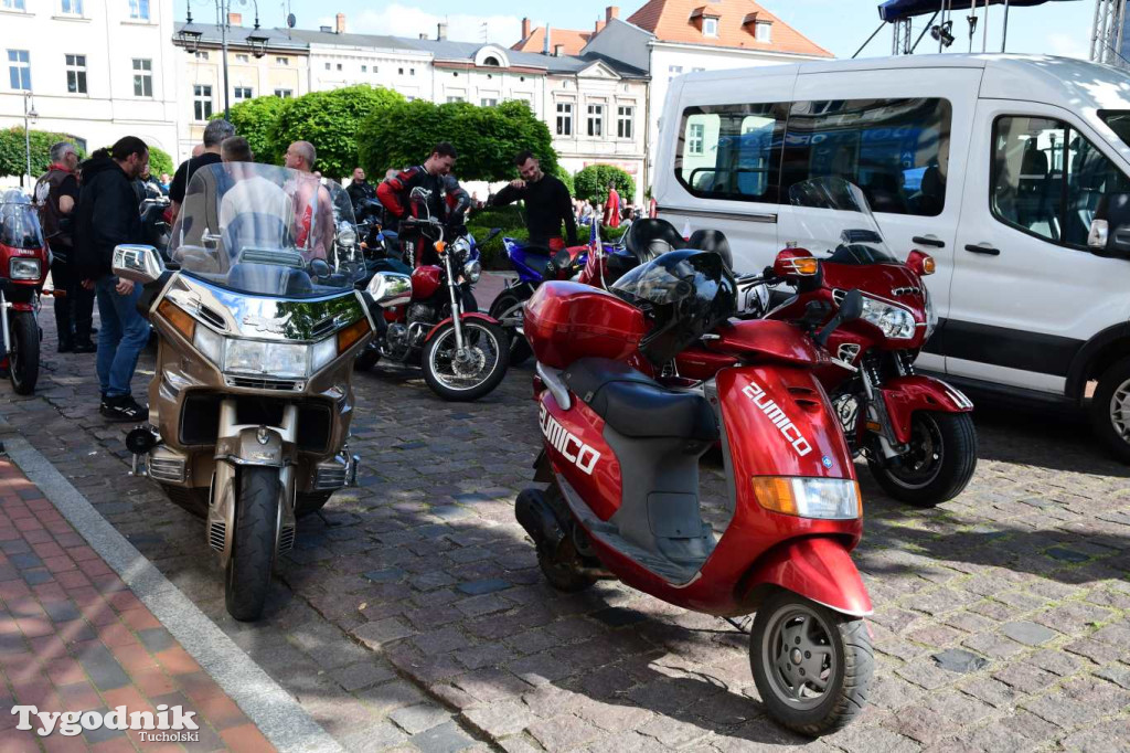 XIV Żalińskie Moto Show - parada motocykli