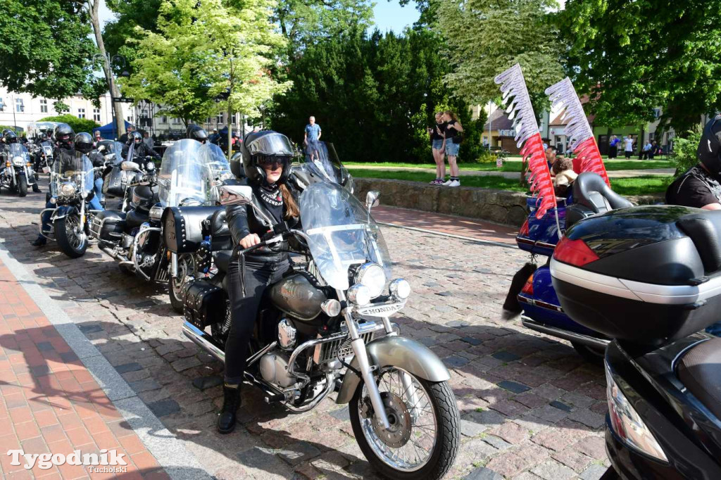 XIV Żalińskie Moto Show - parada motocykli