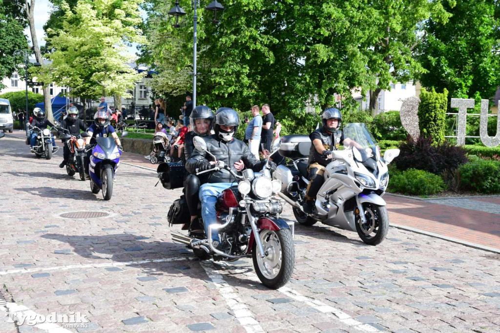 XIV Żalińskie Moto Show - parada motocykli