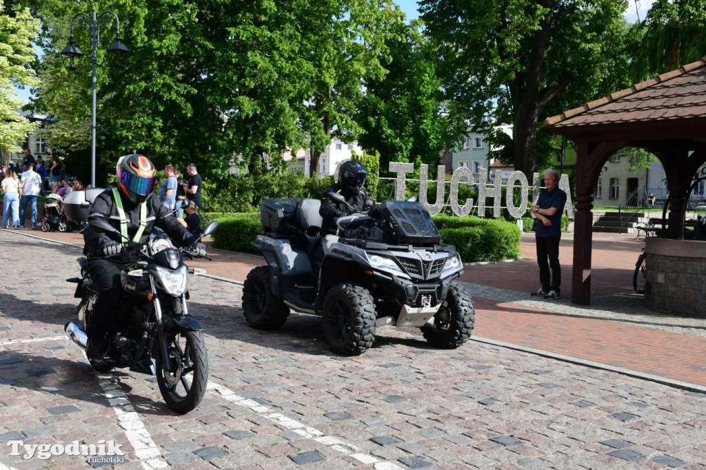 XIV Żalińskie Moto Show - parada motocykli