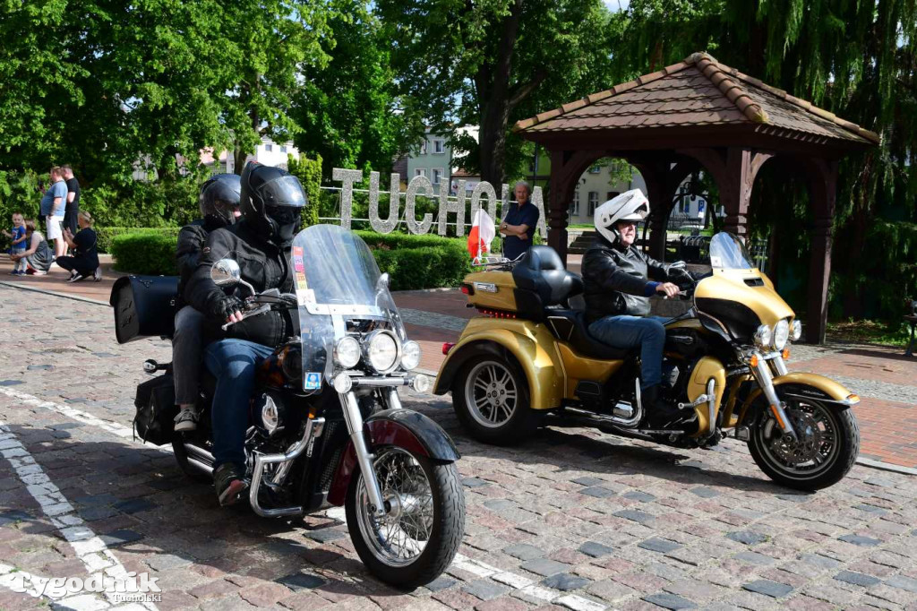 XIV Żalińskie Moto Show - parada motocykli