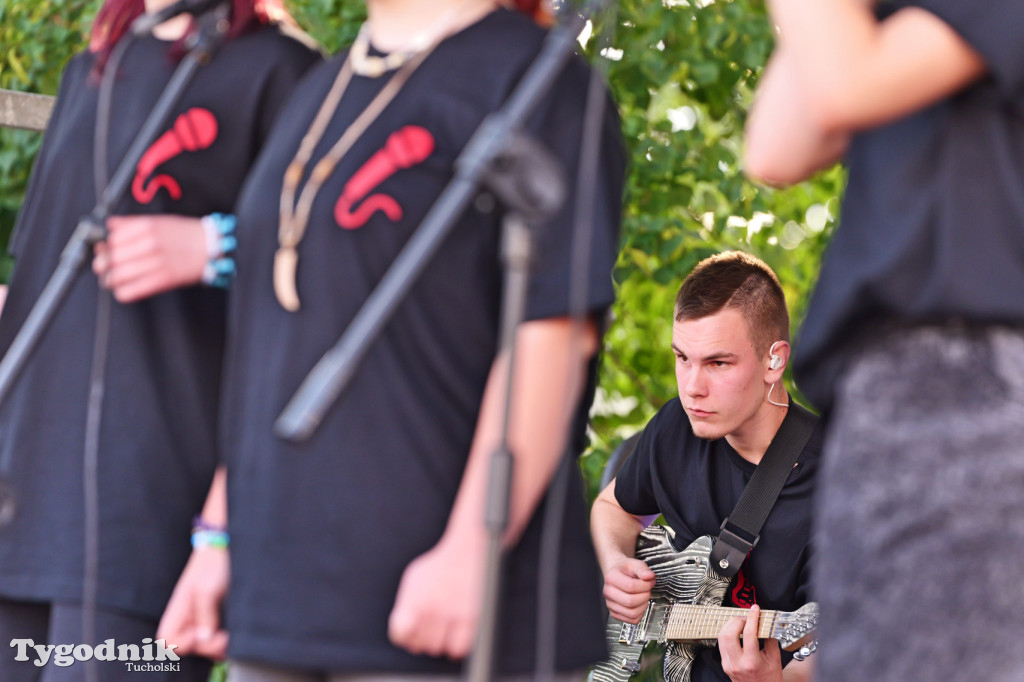Tuchola, rynek. TOK\'n\'ROCK - debiut młodzieżowego zespołu! ZDJĘCIA